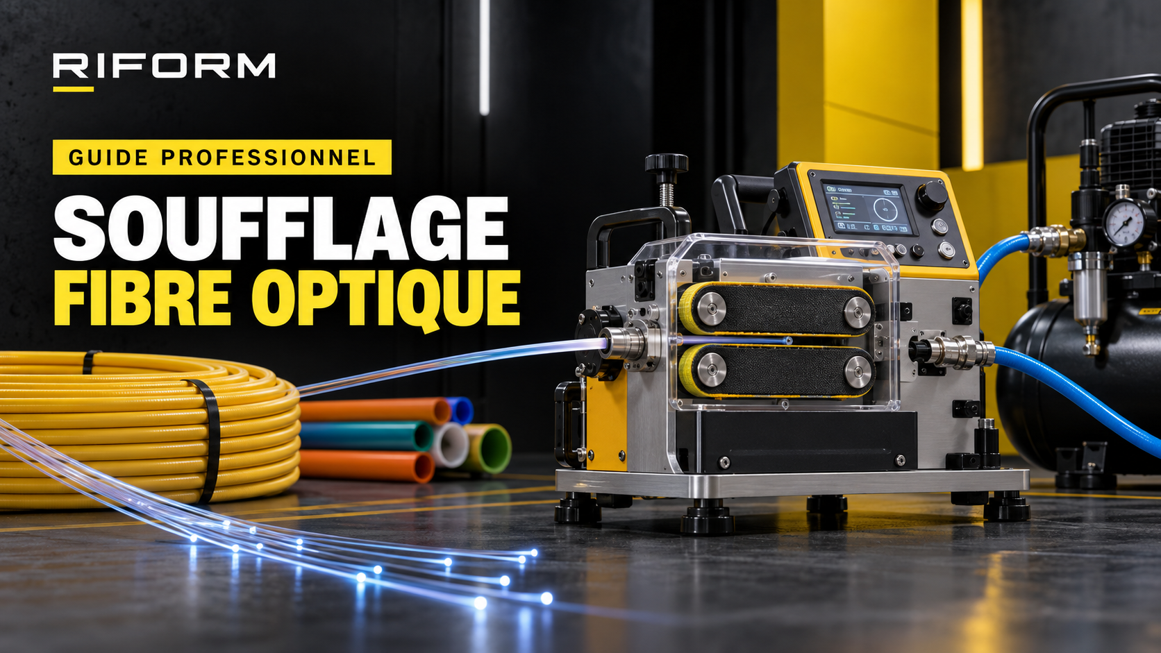 Machine de soufflage fibre optique : guide d’achat